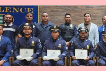 নিউইয়র্ক সিটি পুলিশে পদোন্নতি পেলেন ৫ বাংলাদেশি-আমেরিকান