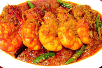 চিংড়ি মাছের রসা ভাজা