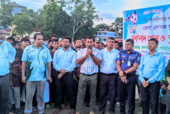 নিউ ইয়র্কের সেলিম ফাউন্ডেশনের আয়োজনে নীলফামারীতে ফুটবল টুর্নামেন্ট ২০২৫