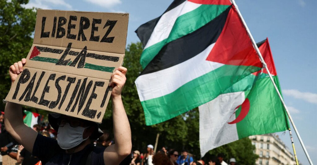 ফ্রান্সের ফিলিস্তিন রাষ্ট্র স্বীকৃতির সিদ্ধান্তের নিন্দা যুক্তরাষ্ট্র-ইসরাইলের