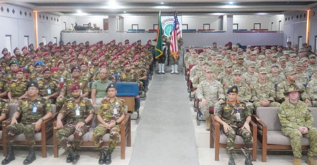 যুক্তরাষ্ট্রের সঙ্গে বাংলাদেশ সেনাবাহিনীর মহড়া শুরু, চলবে ৩০ জুলাই পর্যন্ত