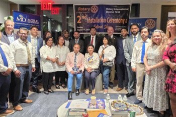রোটারি ক্লাব অব হোপ নিউ ইয়র্কের দ্বিতীয় ইন্সটলেশন সম্পন্ন