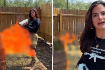 ফায়ার গান দিয়ে কোরআন পুড়িয়ে বিতর্কে রিপাবলিকান প্রার্থী