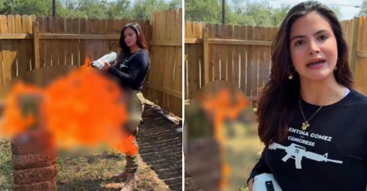 ফায়ার গান দিয়ে কোরআন পুড়িয়ে বিতর্কে রিপাবলিকান প্রার্থী