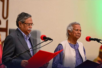 বাংলাদেশের অন্তর্বর্তী সরকারের চুক্তি স্বাক্ষরের ম্যান্ডেট নিয়ে প্রশ্ন