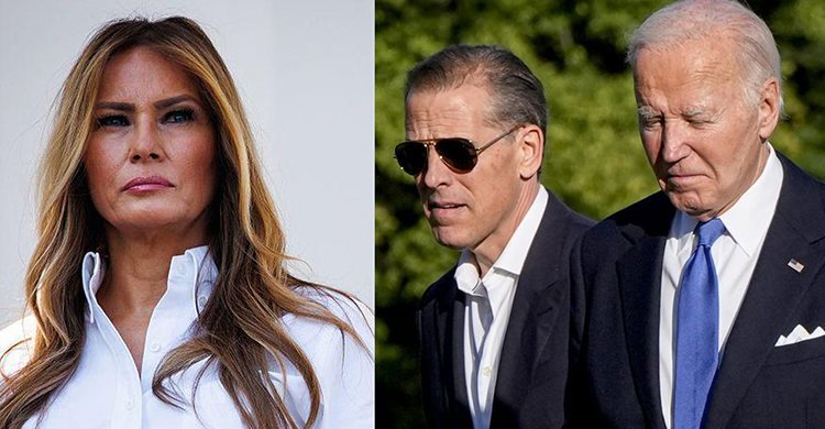 বাইডেনের ছেলের বিরুদ্ধে ২ বিলিয়ন ডলারের মানহানি মামলার হুমকি মেলানিয়া ট্রাম্পের
