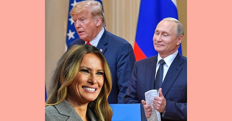 পুতিনকে চিঠি লিখলেন ট্রাম্পের স্ত্রী মেলানিয়া, পাঠালেন স্বামীর হাত দিয়েই! বিষয়বস্তু কী?