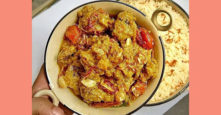 ড্রাই ফ্রুটস দিয়ে বিফ কোরমা