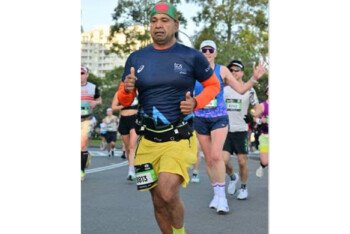 সিডনি ম্যারাথনে নিউইয়র্ক প্রবাসী নাসির শিকদার