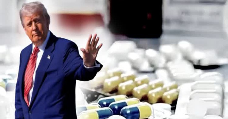 এবার ওষুধের ওপর ১০০% শুল্ক আরোপের পরিকল্পনা ঘোষণা ট্রাম্পের