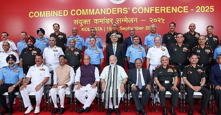 কলকাতায় ‘কম্বাইন্ড কমান্ডারস কনফারেন্স’, বাংলাদেশসহ ৫ প্রতিবেশীকেই নিরাপত্তার হুমকি ভাবছে ভারত