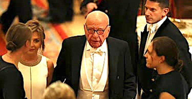 রুপার্ট মারডক, ব্রিটেনে ট্রাম্পের জন্য আয়োজিত রাজকীয় ভোজে যাঁর উপস্থিতি সবাইকে অবাক করেছে