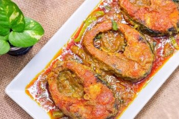 ঝাল রুই ভুনা