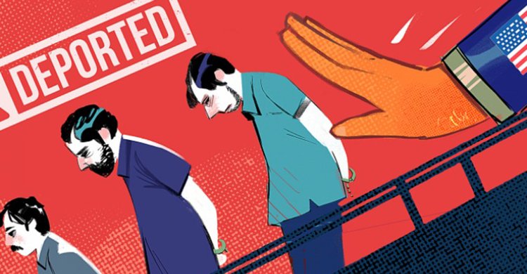 ট্রাম্পের ‘উড়ন্ত কারাগার’: যেভাবে শেকলবন্দি অবস্থায় যুক্তরাষ্ট্র থেকে ফিরেছিলেন ৩০ বাংলাদেশি