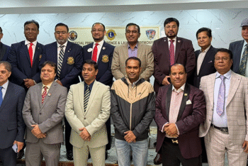 নিউইয়র্কে লায়ন্স ক্লাবস ইন্টারন্যাশনালের ‘নিউইয়র্ক নিউ হরাইজন ক্লাব’ এর যাত্রা শুরু