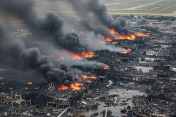 শাহজালাল আন্তর্জাতিক বিমানবন্দরের‘কার্গো ভিলেজে আগুন বাংলাদেশের পোশাক ‎শিল্পের জন্য বড় ক্ষতি’