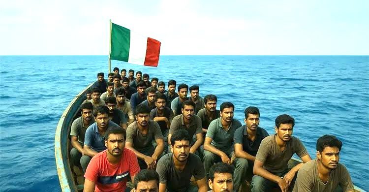 সমুদ্রপথে ইতালিতে আসা অভিবাসীদের শীর্ষে বাংলাদেশিরা