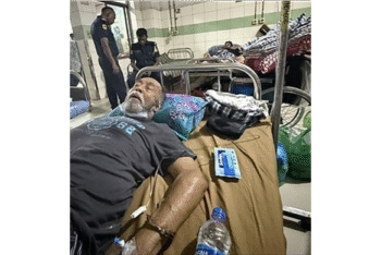 হাসপাতালের বিছানায়ও আ.লীগের এমপি নূরুল মজিদের হাতে হাতকড়া, মানবাধিকারকর্মীদের নিন্দা
