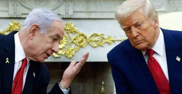 ইসরায়েল পশ্চিম তীর দখল করতে গেলে যুক্তরাষ্ট্রের সমস্ত সমর্থন হারাবে ঘোষণা ট্রাম্পের