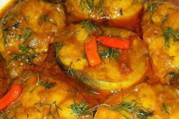 আইড় মাছ ভুনা