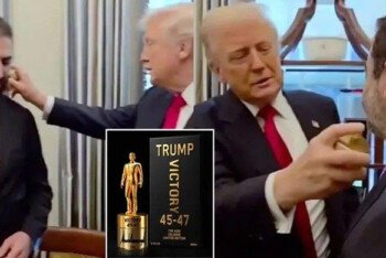 আল শারাকে পারফিউম ছিটিয়ে ট্রাম্পের প্রশ্ন—‘কয়জন স্ত্রী তোমার?’