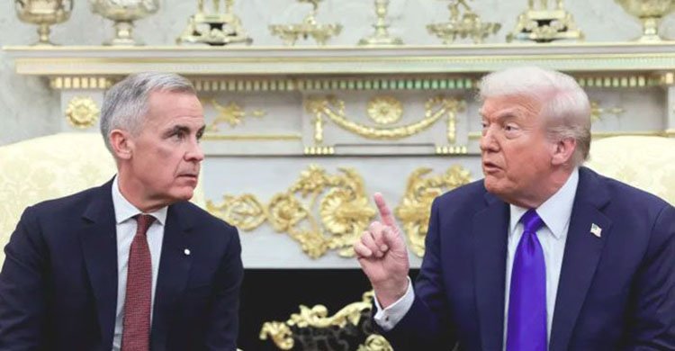 কানাডার সঙ্গে বাণিজ্য আলোচনায় না বসার ঘোষণা ট্রাম্পের