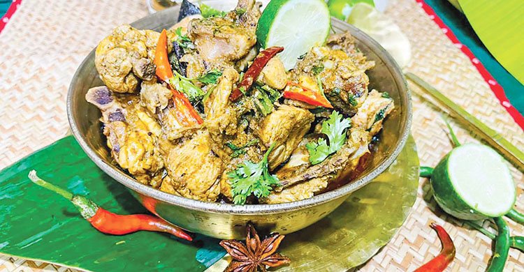 লেবুর স্বাদে দই চিকেন