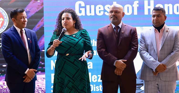 জমকালো আয়োজনে রিয়েলেটরস অ্যাসোসিয়েশন অব নিউইয়র্কের- রানি নাইট অনুষ্ঠিত