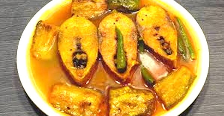 ইলিশ বেগুন
