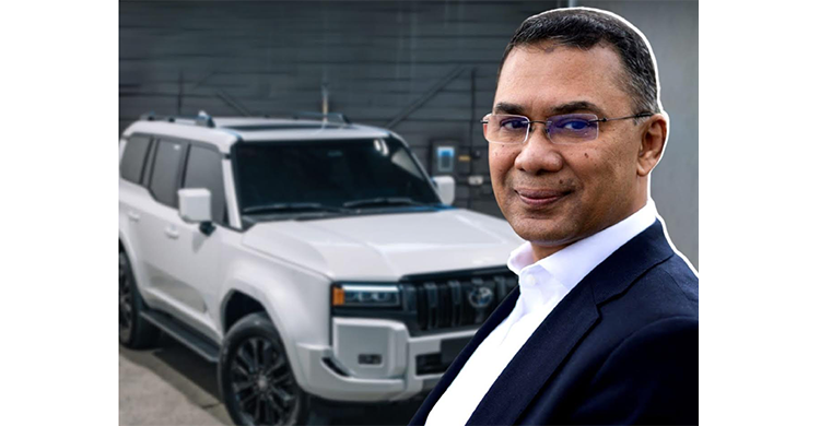 তারেক রহমানের বাংলাদেশে ফেরা অনিশ্চিত হলেও ঢাকায় পৌঁছুল ২ কোটি ৭৬ লাখ টাকার গাড়ি