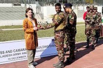 যুক্তরাষ্ট্রের মেরিন ও বাংলাদেশ সেনাবাহিনীর সদস্যদের যৌথ প্রশিক্ষণ