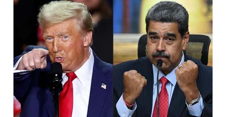 ভেনেজুয়েলার সঙ্গে যুদ্ধের সম্ভাবনা উড়িয়ে দেওয়া যাচ্ছে না জানালেন ট্রাম্প