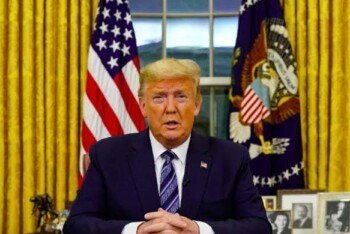 জনপ্রিয়তা কমলেও জাতির উদ্দেশে ভাষণে শুধু নিজের গুণগান তুলে ধরলেন ট্রাম্প