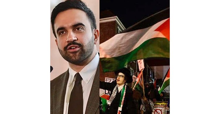 সন্ত্রাসী গোষ্ঠীগুলোর প্রতি সমর্থনের কোনো স্থান আমাদের শহরে নেই, কুইন্সে হামাস সমর্থকদের বিক্ষোভ নিয়ে নিউ ইয়র্ক সিটি মেয়র মামদানী