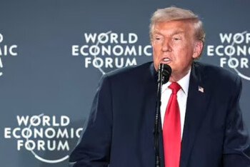 যুক্তরাষ্ট্র না থাকলে আপনারা সবাই এখন জার্মান ভাষায় কথা বলতেন – ওয়ার্ল্ড ইকোনমিক ফোরামে ট্রাম্প