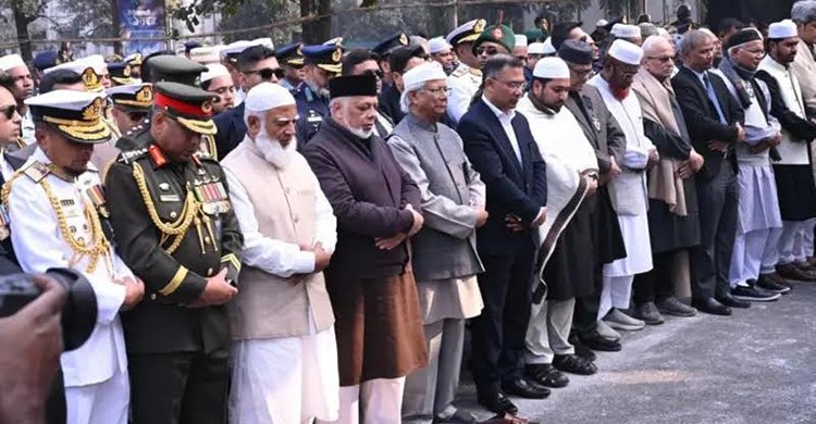 লক্ষ লক্ষ মানুষের শ্রদ্ধায় খালেদা জিয়াকে বিদায়