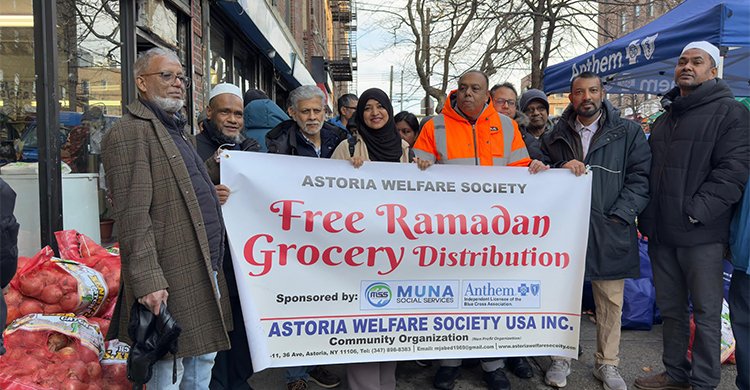 ৩ শতাধিক পরিবারের মধ্যে রামাদ্বানের খাদ্যসামগ্রী বিতরণ করলো এস্টোরিয়া ওয়েলফেয়ার সোসাইটি