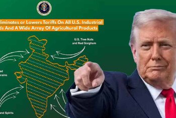 অন্তর্বর্তী বাণিজ্য-সমঝোতা ঘোষণার পরেই ভারতের মানচিত্র প্রকাশ ট্রাম্পের! পাকিস্তান আর চিনকে বার্তা দিতেই কি পদক্ষেপ?