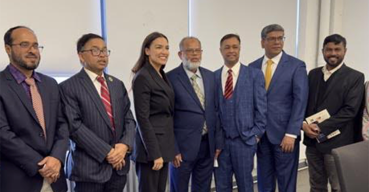 বাংলাদেশী কমিউনিটি নেতৃবৃন্দের সঙ্গে কংগ্রেসওম্যান ওকাসিও’র বৈঠকে অভিবাসীদের সুরক্ষায় পাশে থাকার প্রত্যয়, আইস বিলুপ্তির দাবী