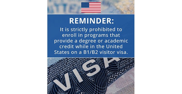 বি১/বি২ ভিজিটর ভিসায় যুক্তরাষ্ট্রে আগতদের কঠোর হুঁশিয়ারি