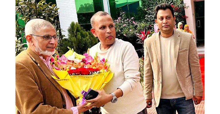 ড. আনিসুজ্জামান চৌধুরীর রংপুরে নিউ ইয়র্ক প্রবাসী প্রতিষ্ঠিত ব্লিং লেদার প্রোডাক্টস লিমিটেড পরিদর্শন