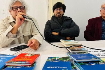 নিউ ইয়র্কে রাইটার্স ক্লাবের প্রতিবাদী ‘প্রতীকী বইমেলা’ অনুষ্ঠিত