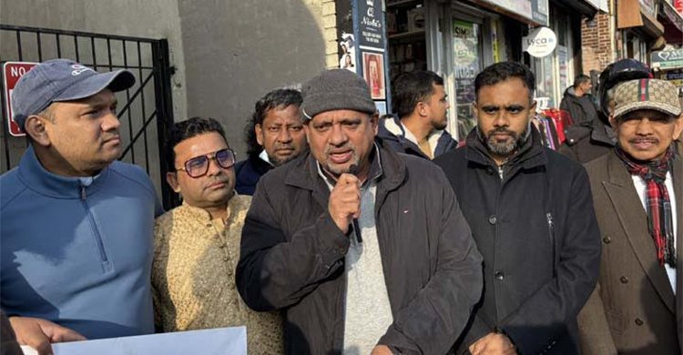 নিউ ইয়র্কে জ্যামাইকা বাংলাদেশ ফ্রেন্ডস সোসাইটি ও সেভ দ্যা পিপল’র উদ্যোগে ‘ফ্রি ফুড’ বিতরণ