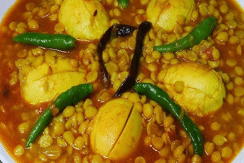 ডিম ছোলার ডাল