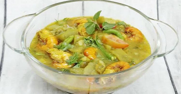 লাউ চিংড়ি