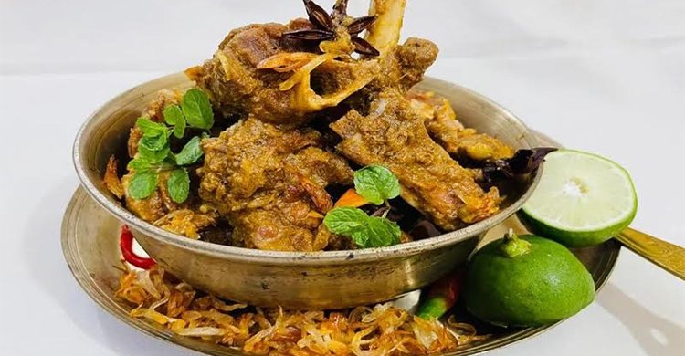 খাসির মাংসের রসল্লা