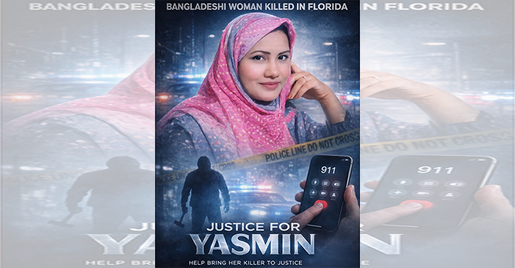 ফ্লোরিডায় বাংলাদেশি নারী ইয়াসমিন আততায়ীর হাতে নিহত