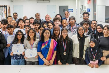 নিউ ইয়র্কে খান’স টিউটোরিয়াল’র কৃতি শিক্ষার্থীদের সংবর্ধনা