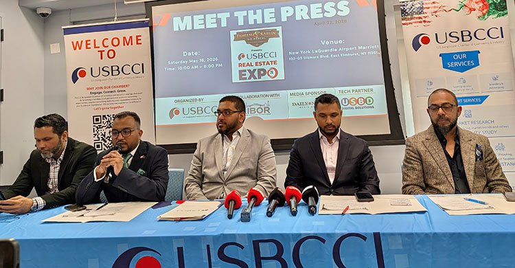 ১৬ মে শনিবার নিউইয়র্কে লাগোয়ার্ডিয়া এয়ারপোর্ট ম্যারিয়ট হোটেলে তৃতীয় রিয়েল এস্টেট এক্সপো