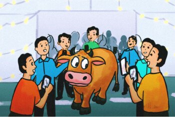 গরু নিয়ে গল্প: রাজনীতি ও মানুষের প্রতিচ্ছবি